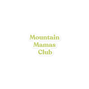 Mountain Mamas Bubble-free stickers