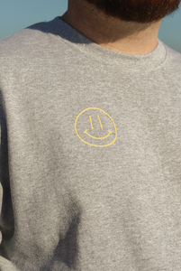 Hannah: Pursuit of Happiness Yellow Graphic Unisex Sweatshirt