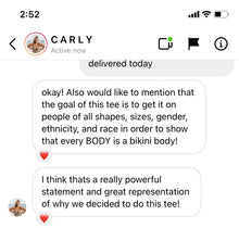 The Carly: Bikini Body T-Shirt