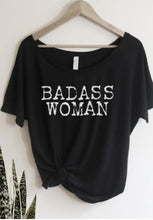 Badass Woman-Typewriter Font / Off Shoulder