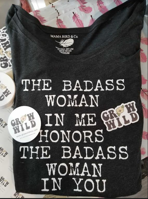 The Badass Woman In Me Honors The Badass Woman In You / Off Shoulder ...