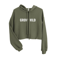 Grow Wild II Crop Hoodie