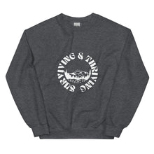 Chelsea: Surviving & Thriving Mountain White Graphic Unisex Sweatshirt