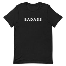Badass Unisex T-shirt White Font