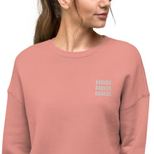 Badass Crop Sweatshirt
