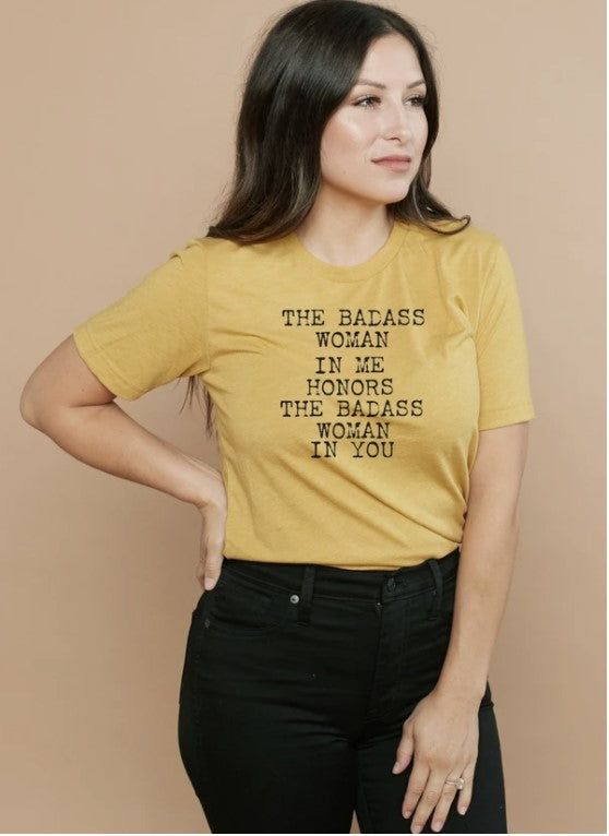 The Badass Woman In Me Honors The Badass Woman In You / Boyfriend / Yellow